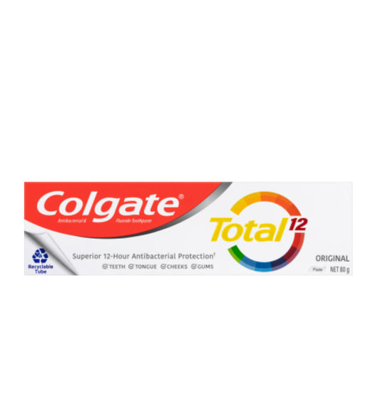 Colgate Total Original Antibacterial Flouride Toothpaste 80g