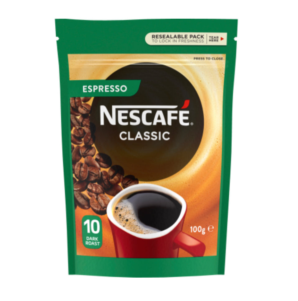 Nescafe Classic Espresso Coffee 100g -(B2B)