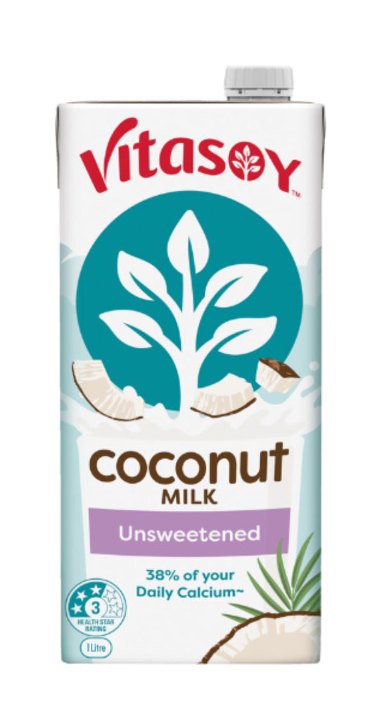 Vitasoy Unsweetened Coconut Milk 1L