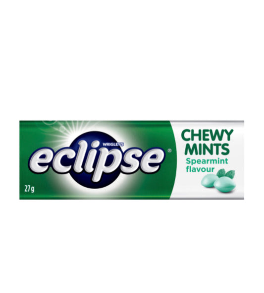 Wrigley's Eclipse Spearmint Flavour Chewy Mints 27g -(B2B)
