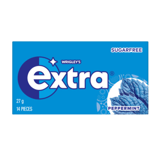 Wrigley's Extra Peppermint Sugarfree Gum 27g