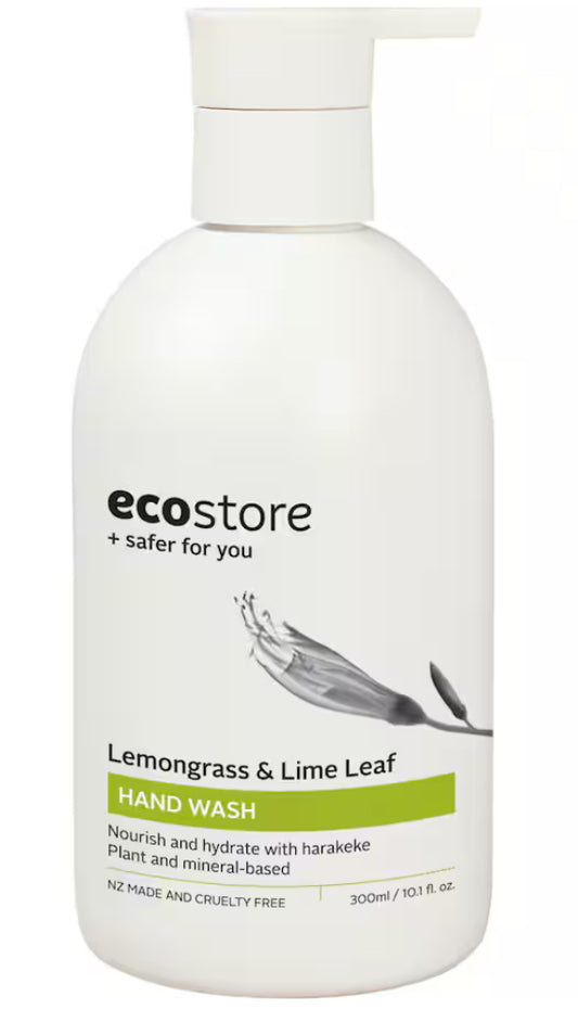 Ecostore Hand Wash Lemongrass & Lime Leaf Pump 300ml