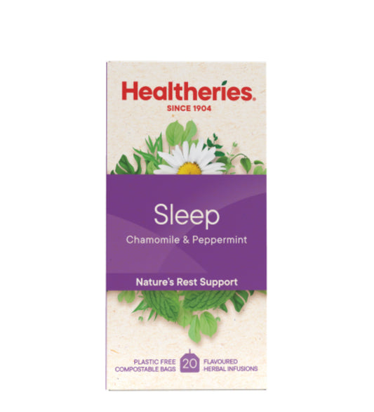 Healtheries Sleep Chamomile & Peppermint Tea Bags 20pk