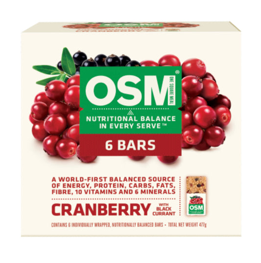 One Square Meal Cranberry With Blackcurrant 6pk