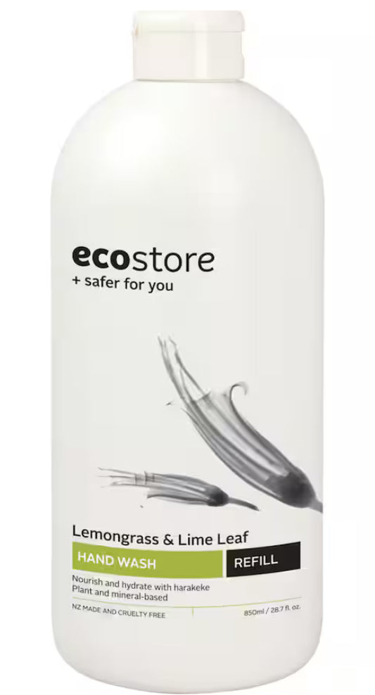 Ecostore Hand Wash Lemongrass Refill 850ml