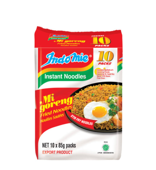 Indomie Mi Goreng Noodles 10pk -(B2B)