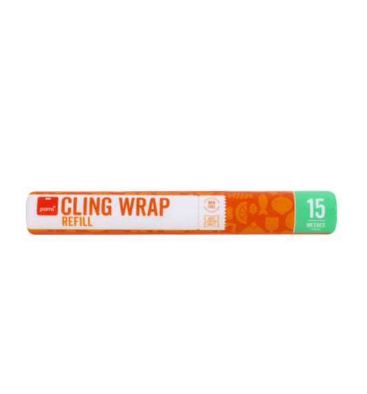 Pams Cling Wrap Refill 300mm Wide 15m -(B2B)