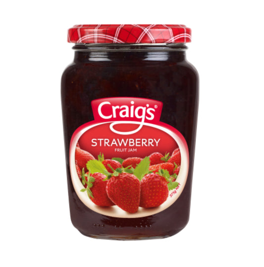 Craig's Strawberry Fruit Jam 375g