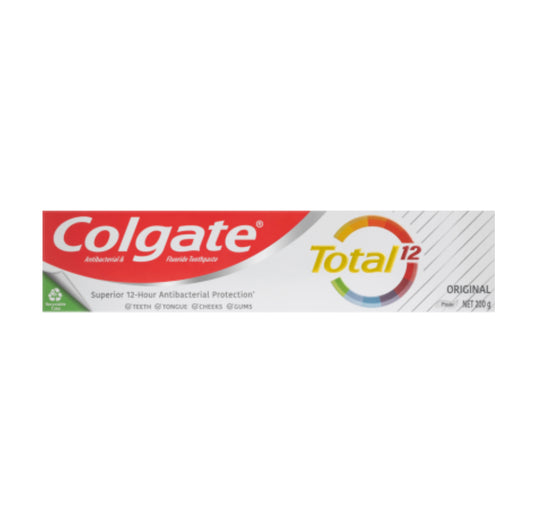 Colgate Total Original Antibacterial & Fluoride Toothpaste 200g
