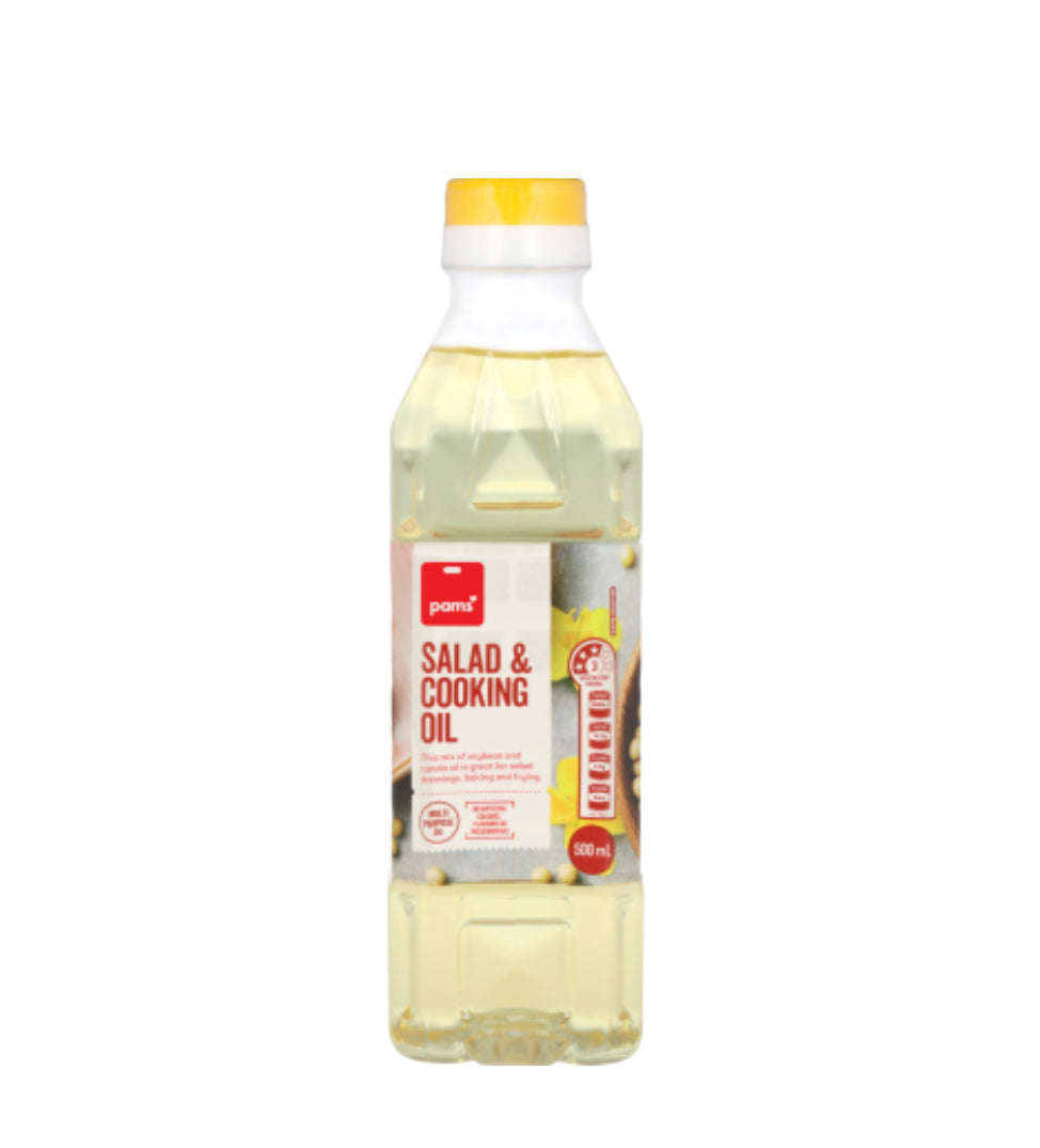 Pams Salad & Cooking Oil 500ml -(B2B)