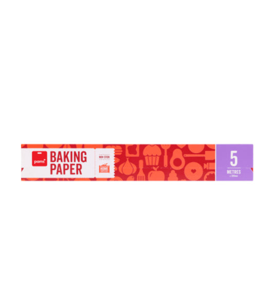 Pams Baking Paper 300mm Wide 5m -(B2B)