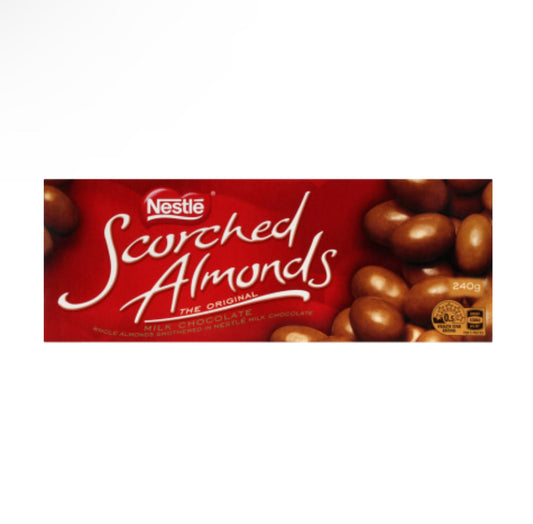 Nestle Milk Chocolate Scorched Almonds 240g -(B2B)