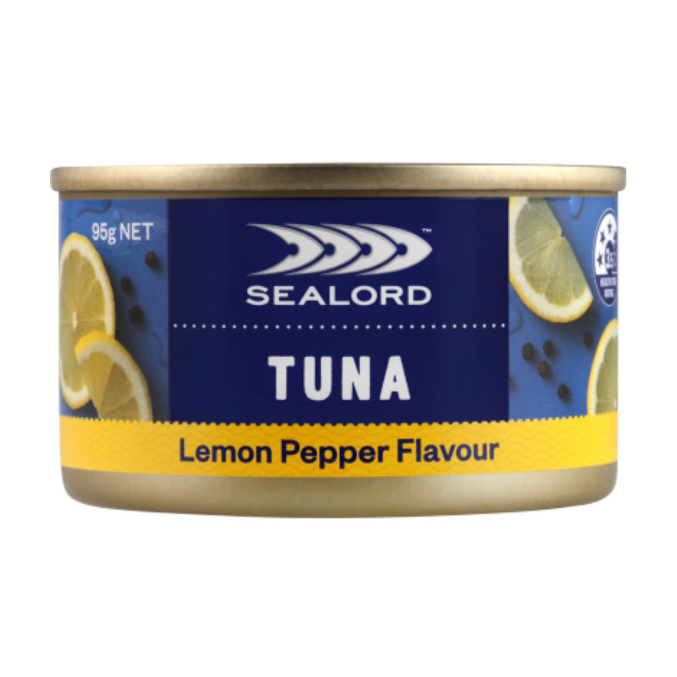 Sealord Lemon Pepper Flavour Tuna 95g -(B2B)