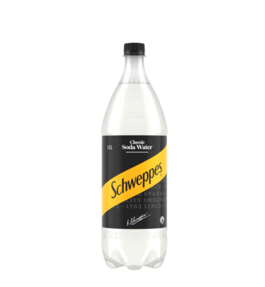 Schweppes Classic Soda Water 1.5l