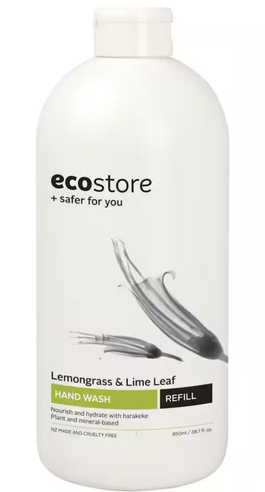 Ecostore Hand Wash Lemongrass Refill 850ml -(B2B)