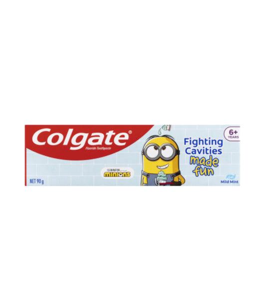 Colgate Kids Minions Mild Mint Gel Toothpaste 6+ Years 90g