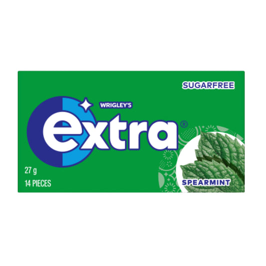 Wrigley's Extra Spearmint Sugarfree Gum 27g -(B2B)