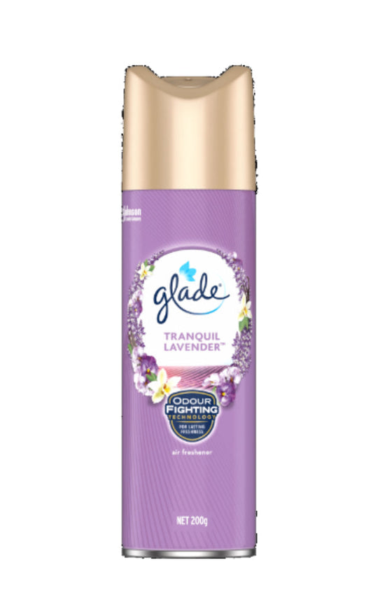 Glade Tranquil Lavender Air Freshener 200g -(B2B)