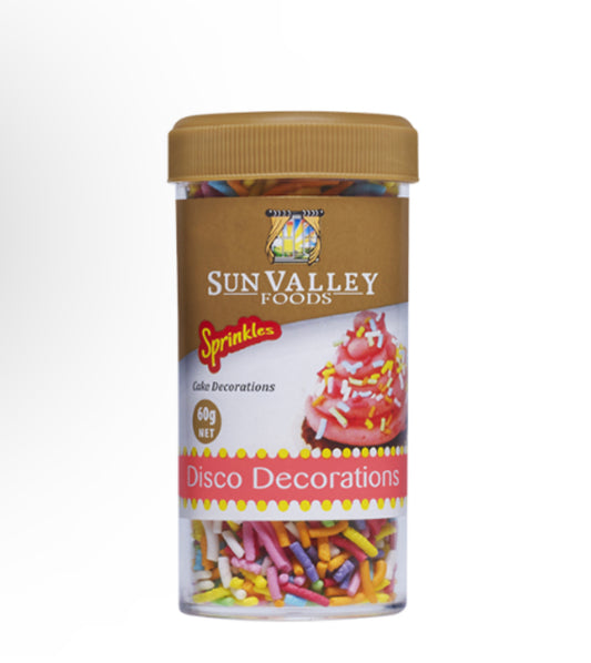 Sun Valley Foods Disco Decorations 60g