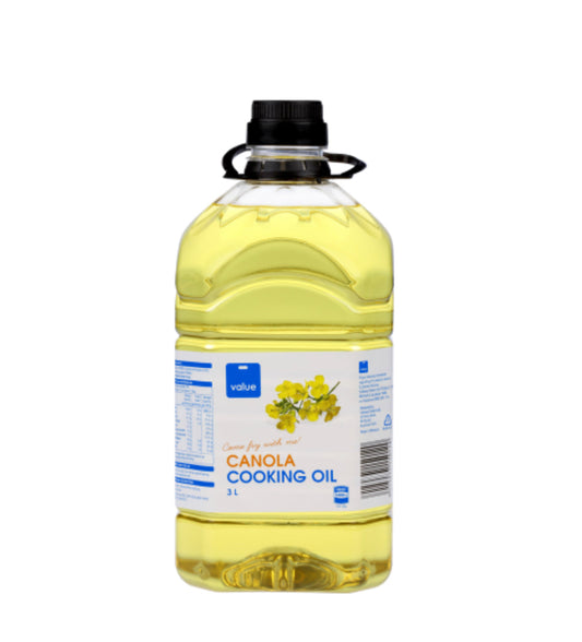 Value Canola Oil 3l -(B2B)