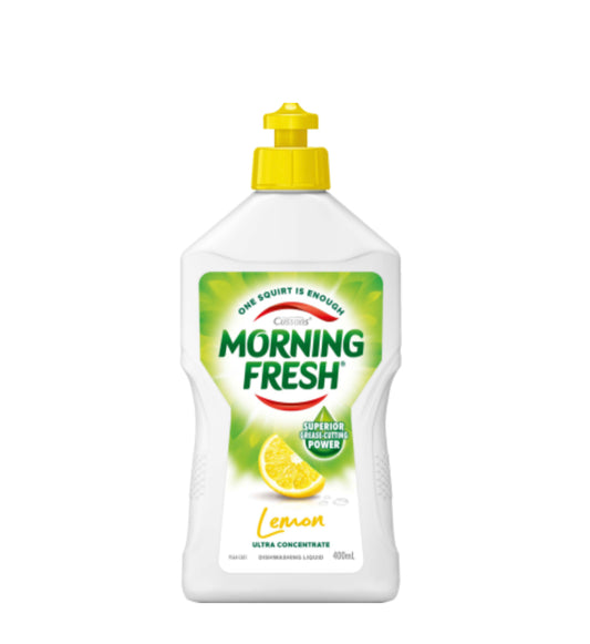 Cussons Morning Fresh Lemon Dishwashing Liquid 400ml
