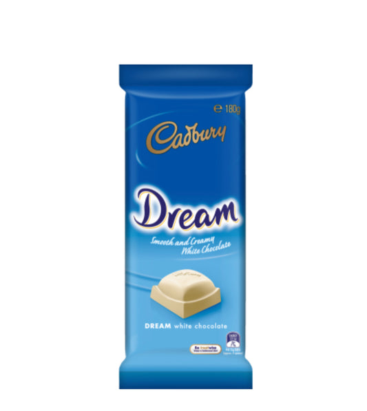 Cadbury Dream White Chocolate Block 180g