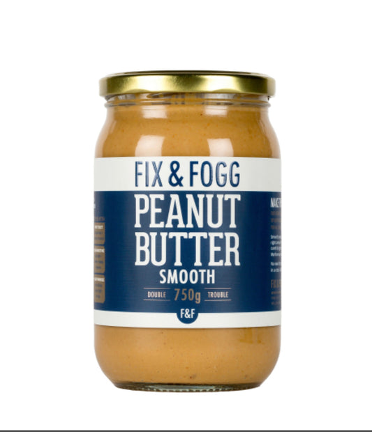 Fix & Fogg Smooth Peanut Butter 750g -(B2B)