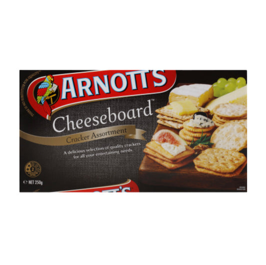 Arnott's Cheeseboard Cracker Assortment 250g -(B2B)