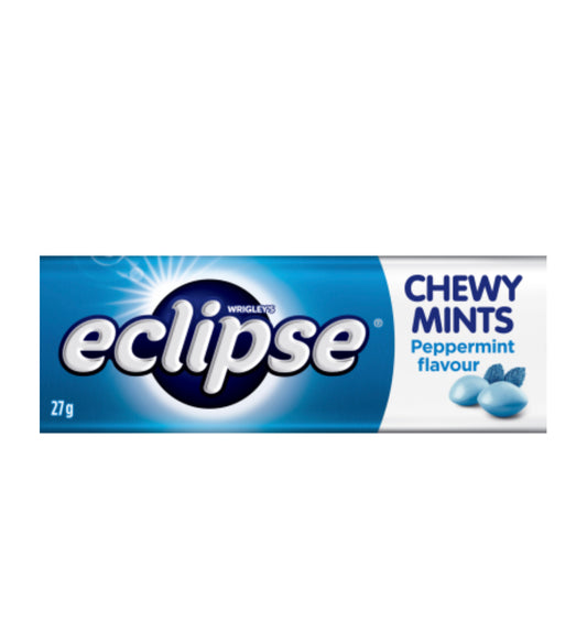 Wrigley's Eclipse Peppermint Flavour Chewy Mints 27g