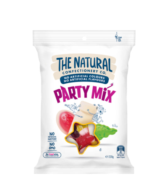 The Natural Confectionery Co. Party Mix 220g