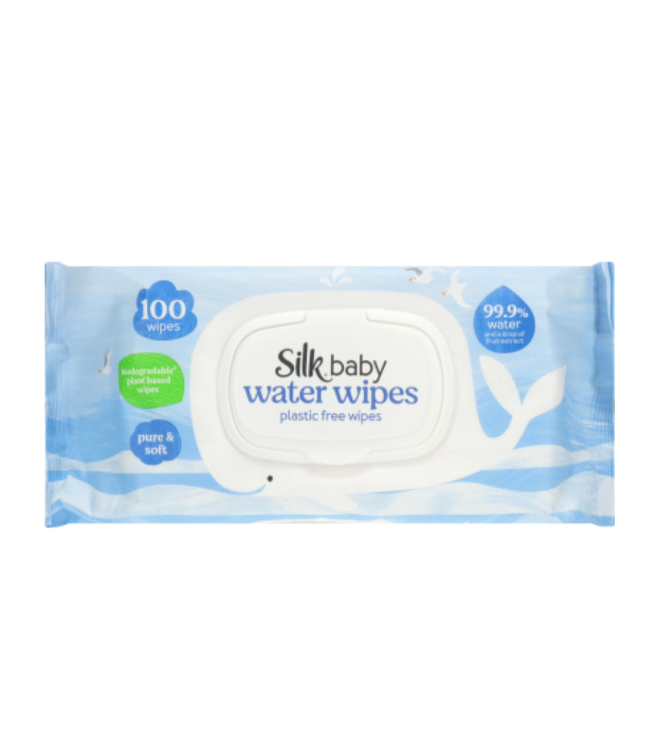 Silk Baby Water Wipes 100pk