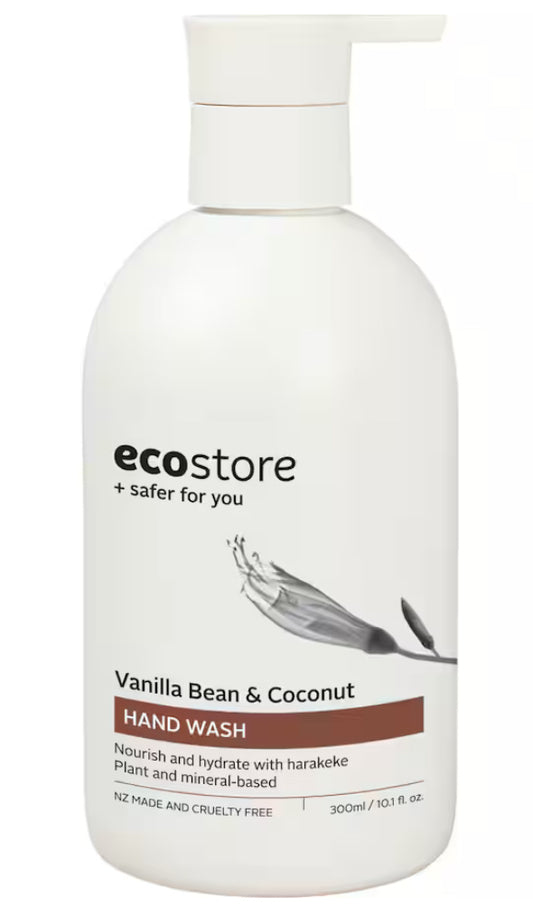 Ecostore Hand Wash Vanilla & Coconut Pump 300ml