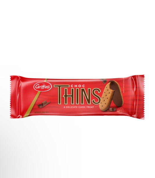 Griffin's Choc Thins Biscuits 180g