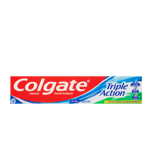 Colgate Triple Action Original Mint Toothpaste 160g