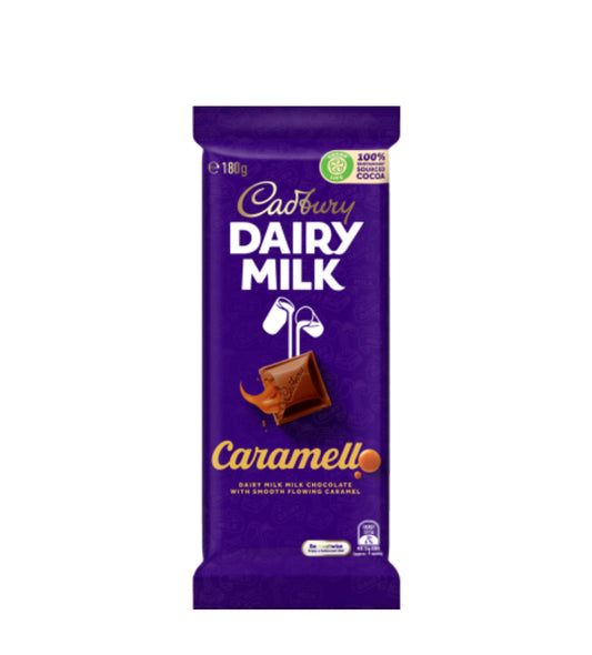Cadbury Dairy Milk Caramello Chocolate Block 180g