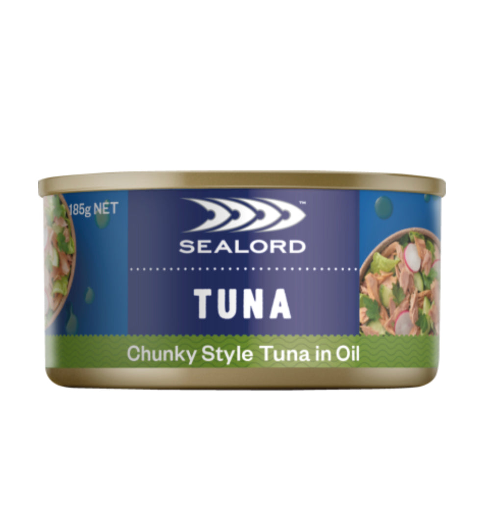 Sealord Chunky Style Tuna In Oil 185g -(B2B)