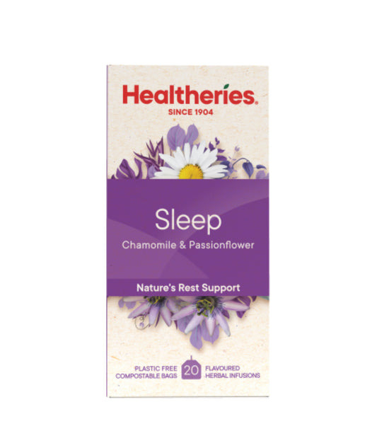 Healtheries Sleep Chamomile & Passionflower Tea Bags 20pk