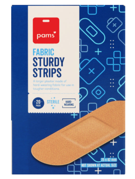 Pams Fabric Sturdy Strips 20pk