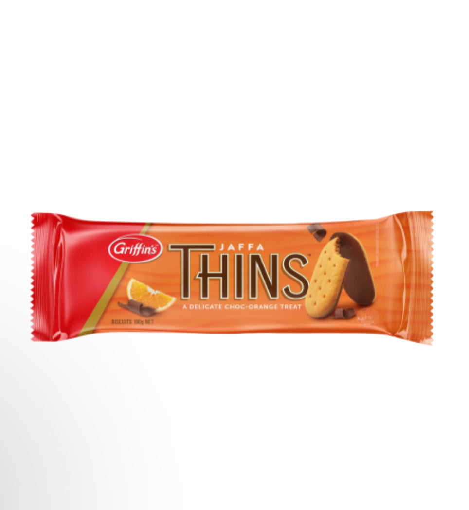 Griffin's Jaffa Thins Biscuits 180g
